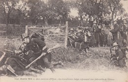 Guerre 1914 - Aux Environs D'Ypres - Les Carabiniers Belges - Guerre 1914-18