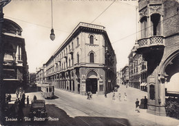 TORINO /  Via Pietro Micca - Tram  _ Viaggiata - Transports