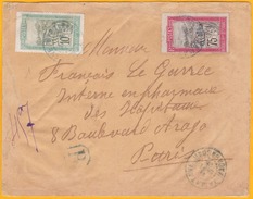1925 - Madagascar Colonie - Lettre Recommandée De Tamatave Vers Paris - Affranchissement à 85 C - Cad Arrivée - Lettres & Documents