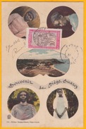 1915 - CP De Diego Suarez, Madagascar Vers Cauro, Ajaccio, Corse, France  - Affrt 10 C  - Vues Diverses - Storia Postale