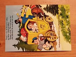 Laasphe Gruß Mit Postkutsche, Enthält Mini-Leporello, Gelaufen 1977 - Bad Laasphe