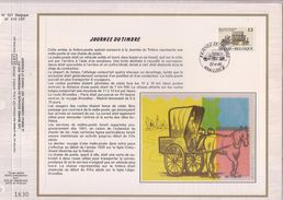 Carte Max CEF Soie 2322 Journée Du Timbre - 1981-1990