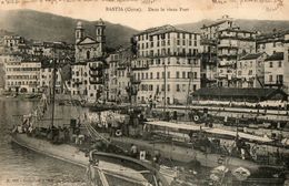 20.  CPA     BASTIA.   Dans Le Vieux Port.  Bateaux.  1904. - Bastia