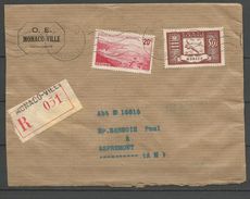 MONACO ENVELOPPE RC AVEC N° 312 ETPA 16   TTB - Lettres & Documents