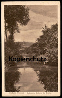 ALTE POSTKARTE HOFHEIM TAUNUS MALERISCHES MOTIV AN DER BRÜCKE Ansichtskarte Postcard AK Cpa - Hofheim