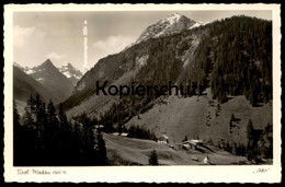 ÄLTERE POSTKARTE MADAU 1300 METER TIROL LECHTAL STEMPEL BERGHEIM HERMINE BACH ÖSTERREICH PARSEIERSPITZE Postcard AK Cpa - Lechtal