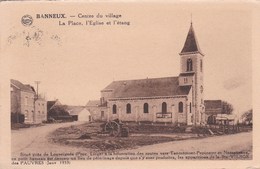 Banneux-Centre Du Village - La Place, L'Eglise Et L'étang - Sprimont