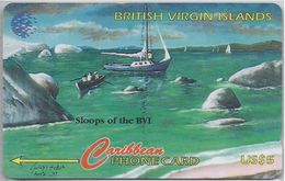 BRITISH VIRGIN ISLANDS - SLOOPS OF THE BVI  - 218CVVA - Maagdeneilanden