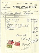 ERQUENNES Lez DOUR  Orphée Jonas-Baton   1938 - Other & Unclassified