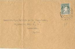 26618. Frontal TIOBRAD D'ARANN (Eire) Irlanda 1953 - Storia Postale