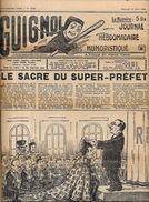 Revue GUIGNOL Satirique Politique Illustrée N° 1723 De 1948 Préfet - 1900 - 1949