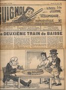 Revue GUIGNOL Satirique Politique Illustrée N° 1724 De 1948 Train électrique Jouet - 1900 - 1949