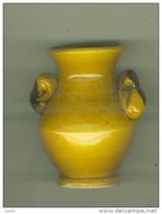 Petit Vase à Anses, Forme Cruchon,  Grès émaillé  Signé Vallauris  7 Cm TBE - Vallauris (FRA)