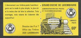 CARNET DU GRAND DUCHE DE LUXEMBOURG  N°  C1106  (JAUNE)  NEUF SANS CHARNIERE - Booklets