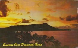 Hawaii Sunrise Over Diamond Head 1961 - Oahu