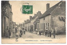 CERISIERS - La Rue Principale - Cerisiers