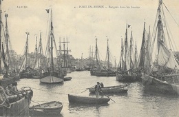 Port-en-Bessin - Barques Dans Les Bassins - Carte A.D. N° 4 Non Circulée - Port-en-Bessin-Huppain