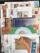 China Macau 2002 Whole Year Of Horse Full Stamps S/S Set - Volledig Jaar