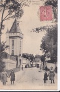Carte 1906 SILLERY / LE CHATEAU ET UNE RUE ANIMEE - Sillery