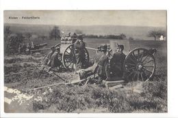 18468 - Kloten Feldartillerie Canons Cachet Thun Kaserne 1920 (attention Carte Griffée) - Kloten