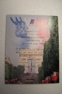 VOEUX POUR 1994  -- FRANCOIS  LEOTARD   - PARIS  -( Pas De Reflet Sur L'original ) - Patriottisch