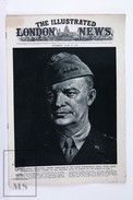 WWII The Illustrated London News, June 10, 1944 - General Dwight Eisenhower, General Sir Bernard Montgomery - Storia