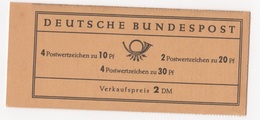 MiNr.:  506 - 508, MH 12 Deutschland Bundesrepublik Deutschland; 1966, April/1967, 14. April. Brandenburger Tor - 1951-1970