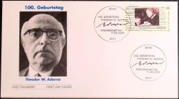 DEUTSCHLAND 2003 Mi-Nr. 2361 FDC - 2001-2010