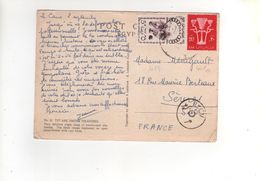 Beau Timbre " Sports "   Sur Carte , Postcard - Brieven En Documenten