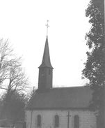 LE MENIL-VICOMTE MINI Photo Originale  Photo Format 8 X 10 Cms LE MENIL-VICOMTE Eglise (28 Avril 1977)(61240 Canton RaI) - Orte