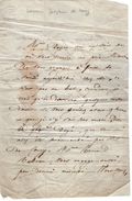 VP11.780 - Noblesse - LAS - Lettre De Mme La Baronne Joséphine De COUCY - Sonstige & Ohne Zuordnung