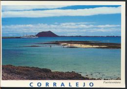 °°° GF495 - SPAGNA SPAIN - FUERTEVENTURA - PLAYA DE CORRALEJO - With Stamps Svizzera °°° - Fuerteventura