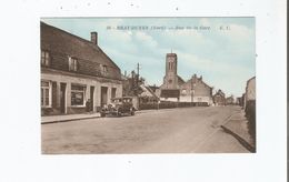 BRAY DUNES (NORD) 30 RUE DE LA GARE (MAGASIN DE CHAUSSURES JEAN BART , EGLISE ET AUTO GAREE) - Bray-Dunes