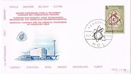 26633. Carta  F.D.C. MOL (Belgien) 1966. Traitement Chimique. Chemical Processing - 1961-1970