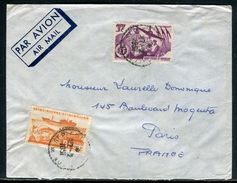 Saint Pierre Et Miquelon - Enveloppe Pour Paris En 1951 - Ref D164 - Briefe U. Dokumente