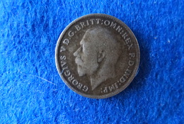 3 Pence George V 1917 - F. 3 Pence