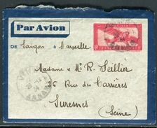 Indochine - Entier Postal De Vinh Pour La France En 1934 - Ref D190 - Cartas & Documentos