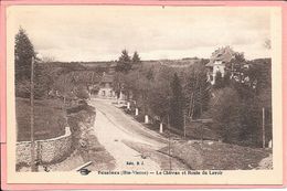 Bessines - Le Chateau Et Route Du Lavoir - Bessines Sur Gartempe