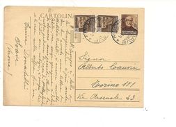 2027) INTERO POSTALE RSI 30c MAZZINI + 20cx2 SOAVE 22-2-1945 - Ganzsachen