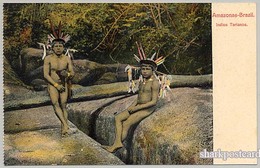 MANAUS - AMAZONAS - COSTUMES - Indios Tarianos Carte Postale - Manaus