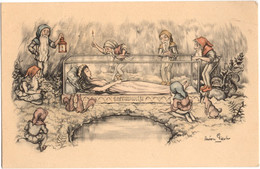 Illustratie Anton Pieck - Efteling - Sneeuwwitje - & Illustration, Snow White - Kaatsheuvel