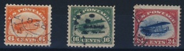 ETATS -UNIS     N°  1 à  3 - 1a. 1918-1940 Oblitérés