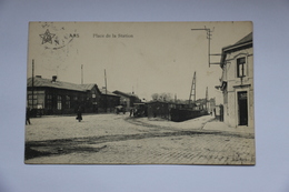 37109    -  Ans  Place De La Station  -  Tram  Vapeur - Ans