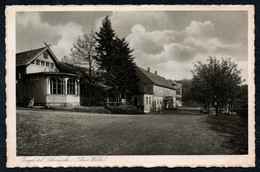 A7496 - Schmücke - Berghotel Gaststätte - Gel 1929 - Albert Wieprecht - Kupfertiefdruck - Oberhof