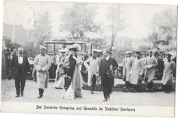 Allemagne - DER DEUTSCHE KRONPRINZ UND GEMAHLIN IM STEGLITZER SPORTPARK - 1909 Prince Héritier Dans Le Stade De Berlin - Steglitz