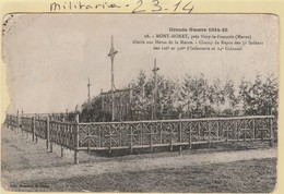 Militaria : Cimetière  ( MONT-MORET ) Gloire Aux Héros De La Marne - Cementerios De Los Caídos De Guerra