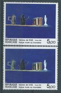 [17] Variété : N° 2364 De Staël Objets Vert Au Lieu D'orange + Normal  ** - Unused Stamps