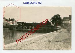 SOISSONS-CARTE PHOTO Allemande-Guerre 14-18-1 WK-France-02-Feldpost 955- - Soissons