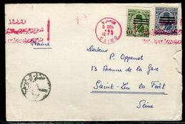 Egypte - Enveloppe Du Caire Pour La France - Ref D196 - Cartas & Documentos