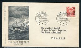 Groenland - Enveloppe Pour La France En 1959 - Ref D206 - Briefe U. Dokumente